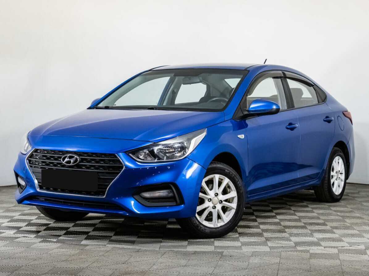 Hyundai Solaris 2017 года с пробегом. Посмотреть фото
