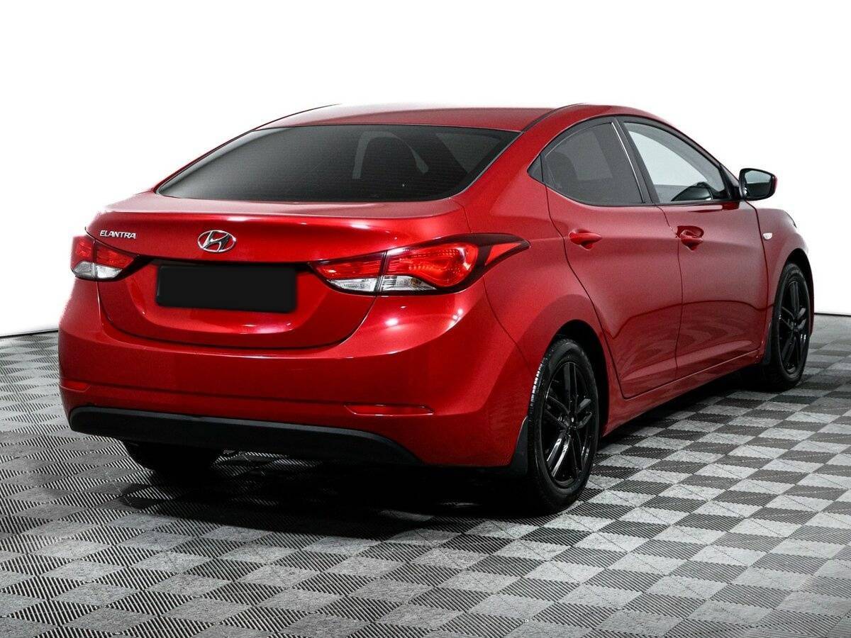 Hyundai Elantra 2015 года с пробегом. Фото: #4