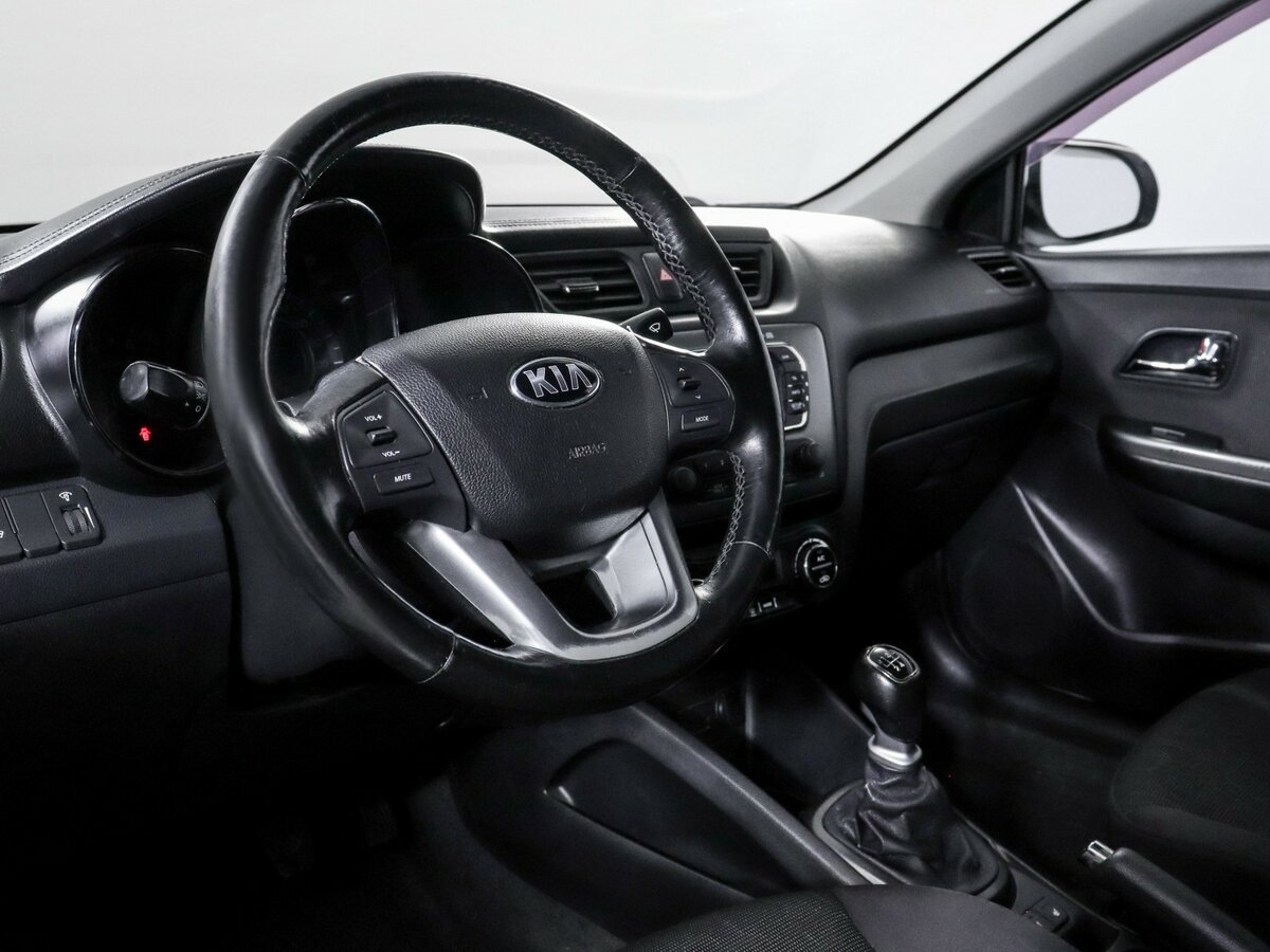 Kia Rio 2013 года с пробегом. Фото: #10