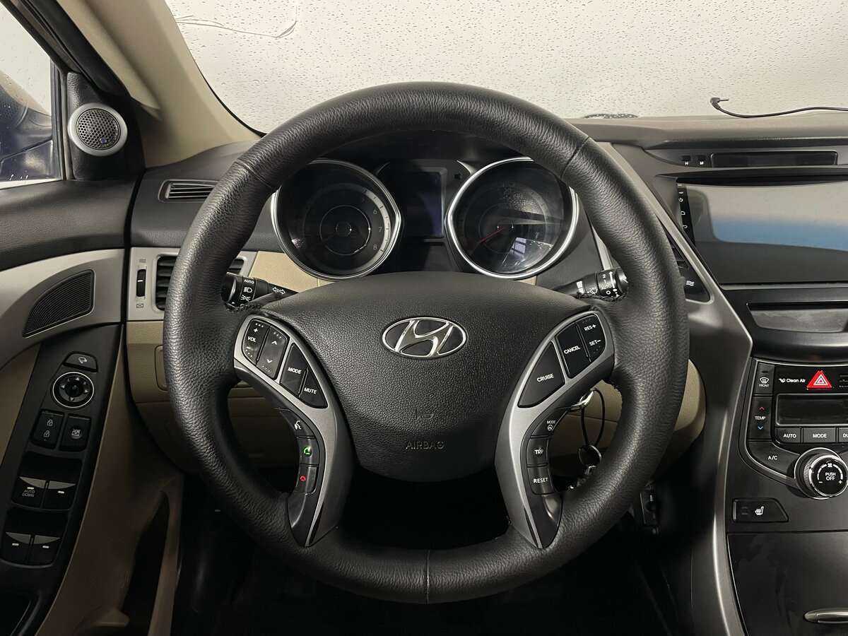 Hyundai Elantra 2014 года с пробегом. Фото: #7