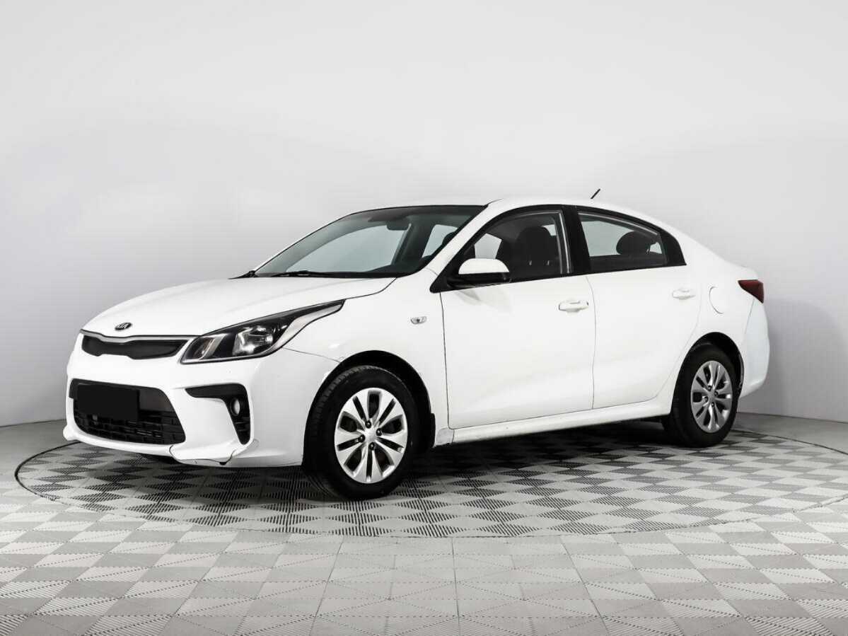 Kia Rio 2018 года с пробегом. Посмотреть фото