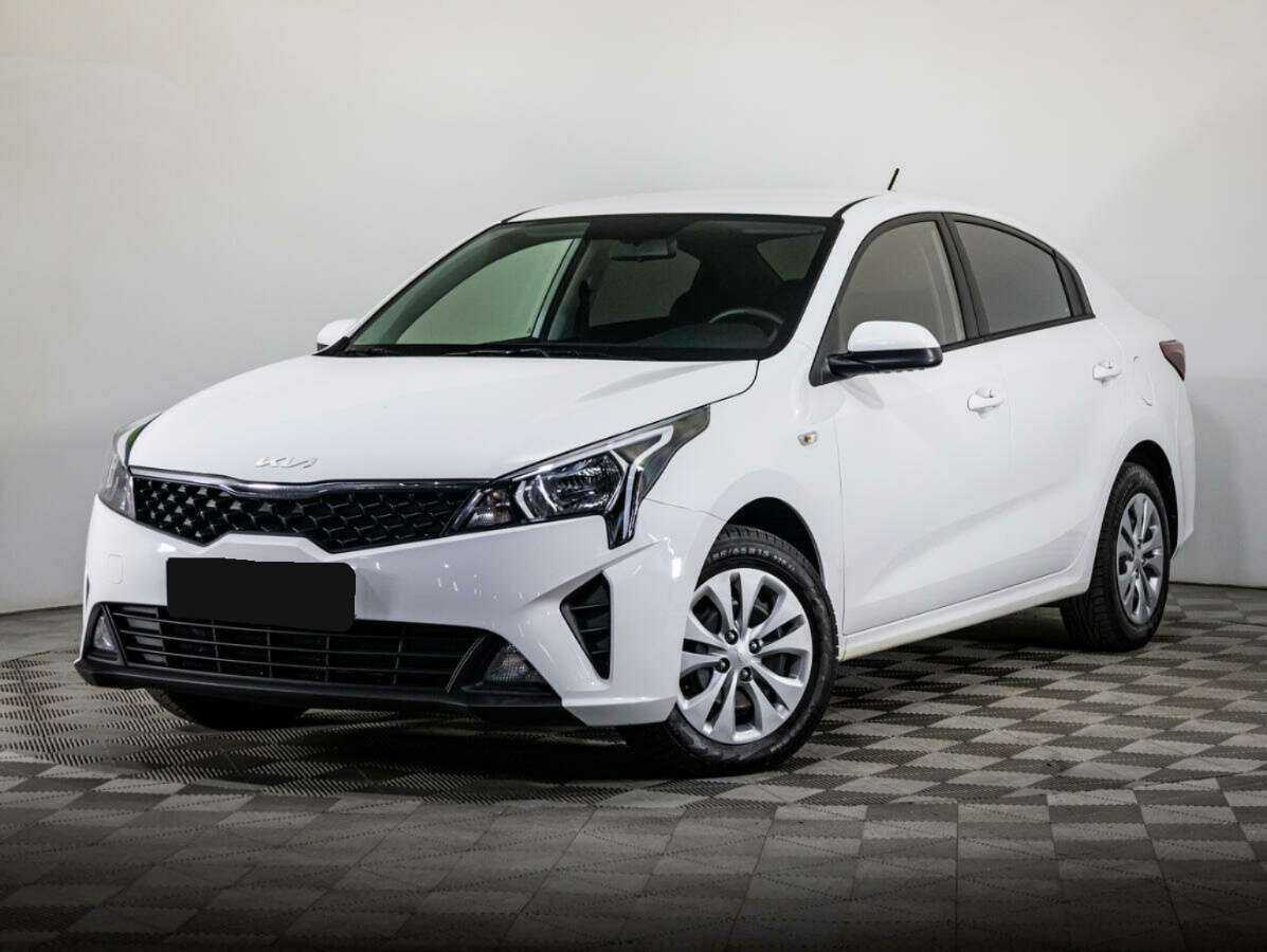 Kia Rio 2021 года с пробегом. Посмотреть фото