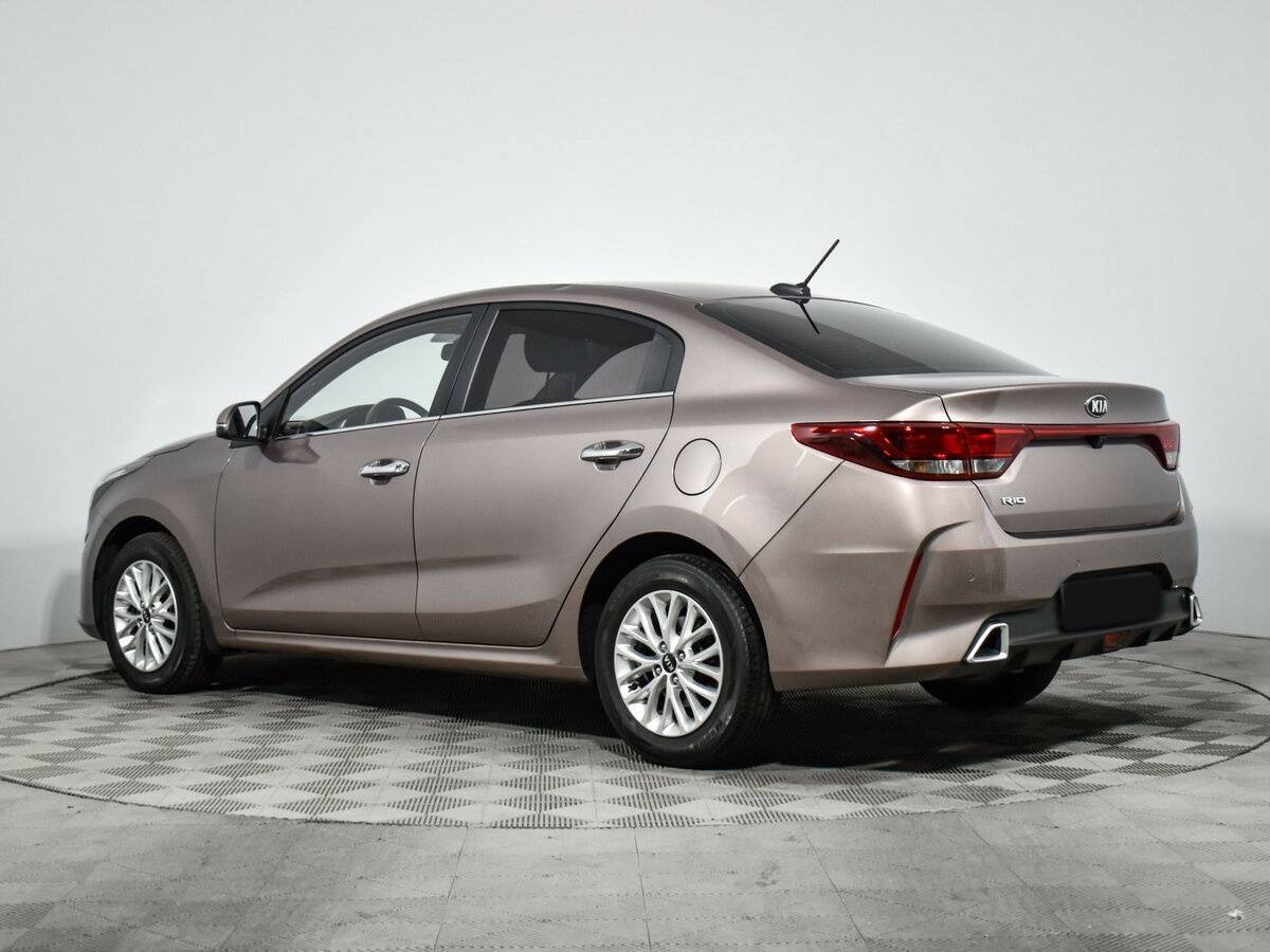 Kia Rio 2020 года с пробегом. Фото: #6