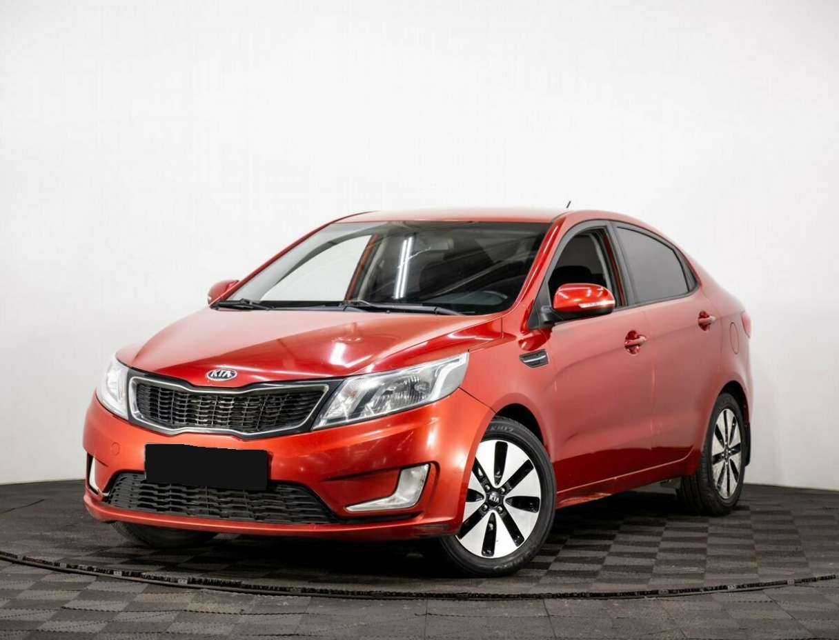 Kia Rio 2013 года с пробегом. Посмотреть фото