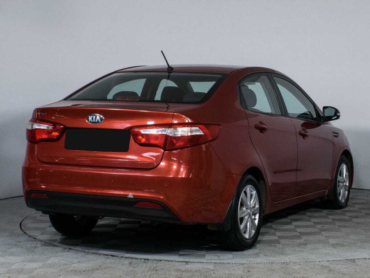 Kia Rio 2013 года с пробегом. Фото: #4
