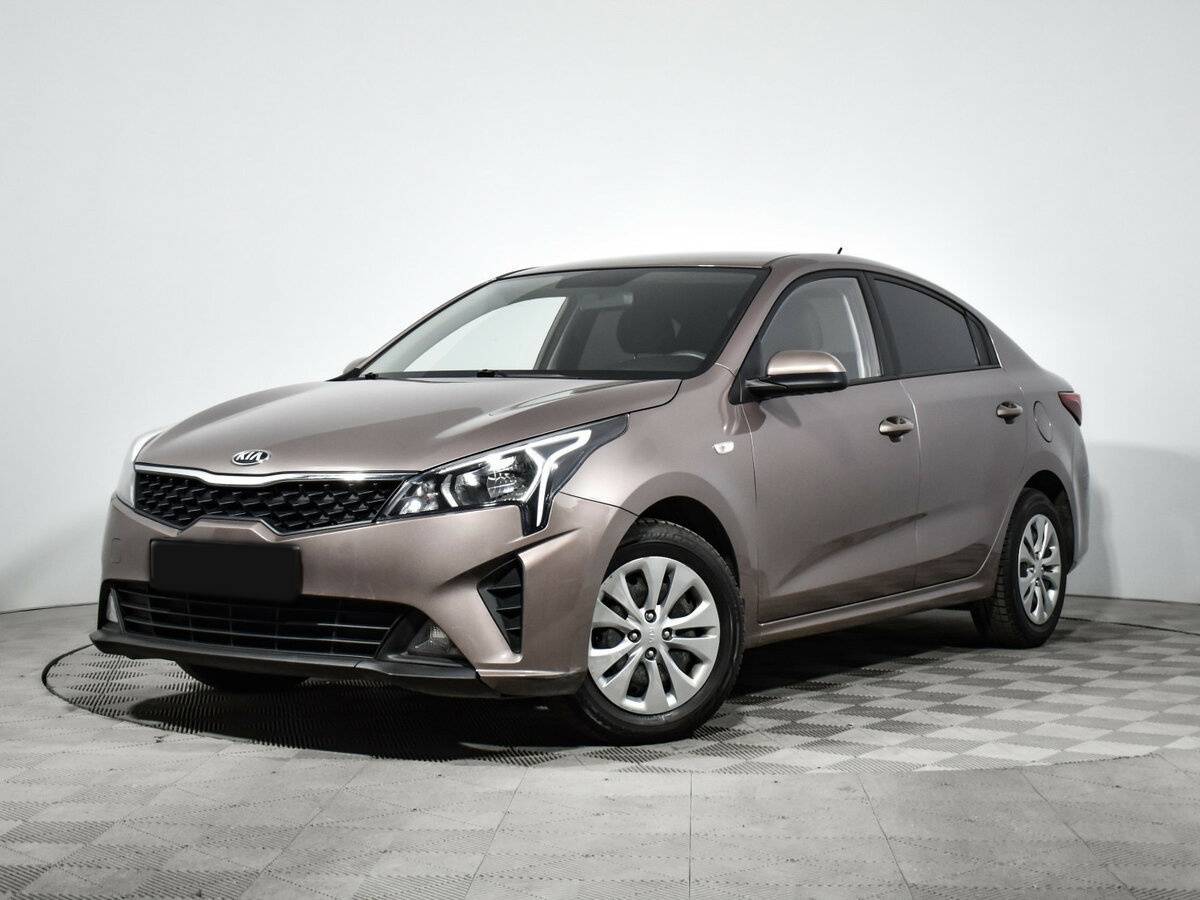 Kia Rio 2020 года с пробегом. Посмотреть фото