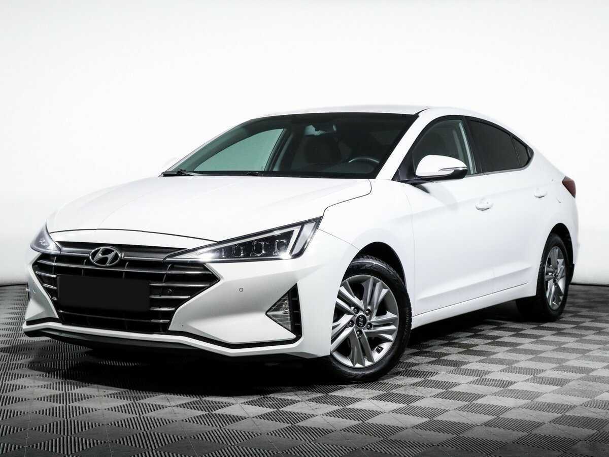 Hyundai Elantra 2020 года с пробегом. Посмотреть фото