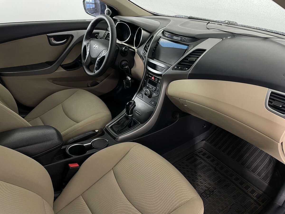 Hyundai Elantra 2014 года с пробегом. Фото: #8
