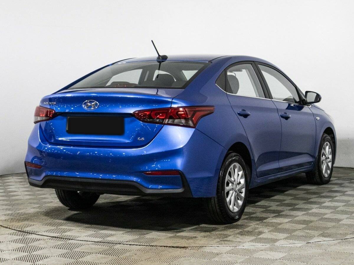 Hyundai Solaris 2019 года с пробегом. Фото: #4