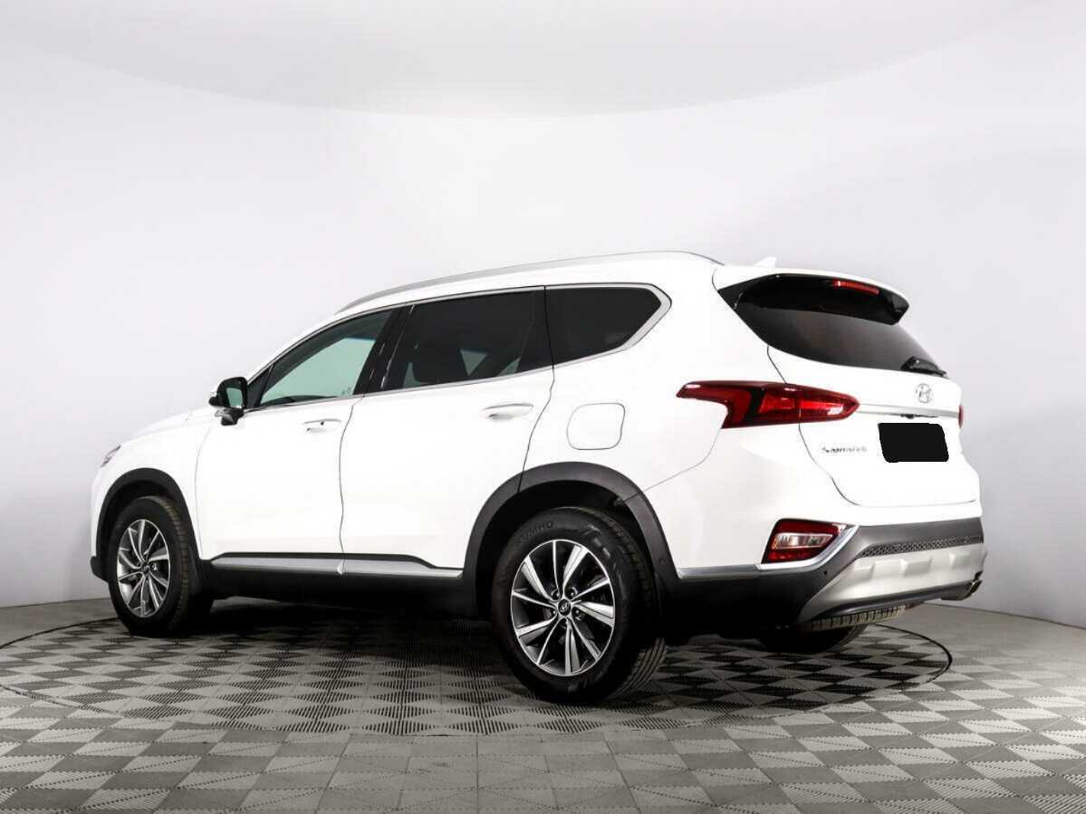 Hyundai Santa Fe 2019 года с пробегом. Фото: #6