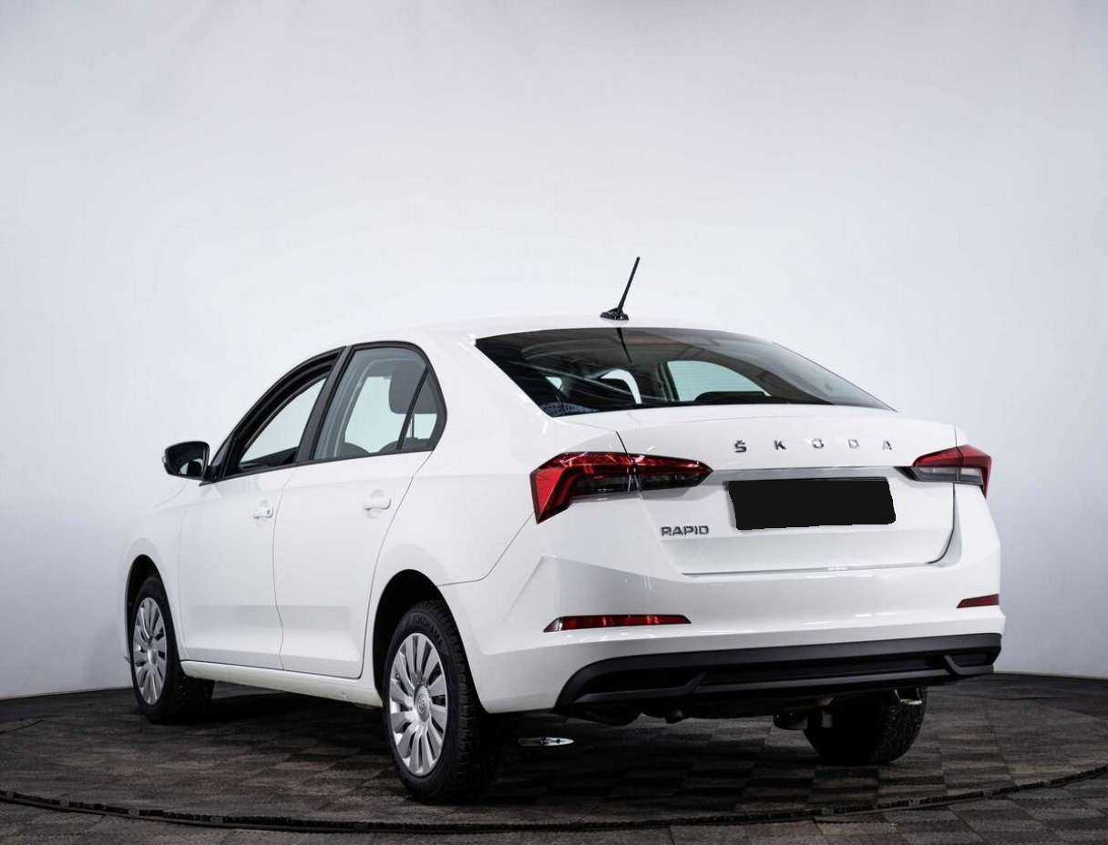 Skoda Rapid 2022 года с пробегом. Фото: #3