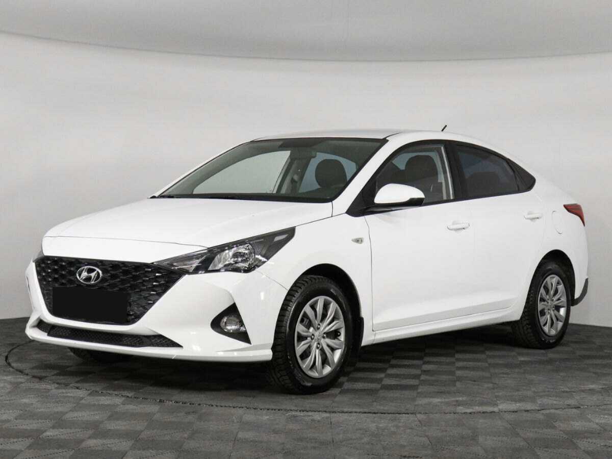 Hyundai Solaris 2021 года с пробегом. Посмотреть фото