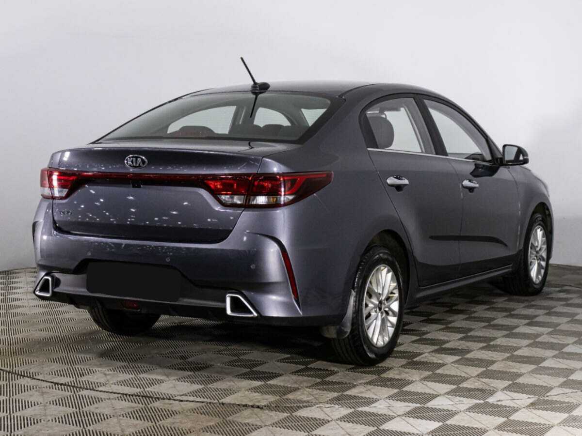 Kia Rio 2021 года с пробегом. Фото: #4