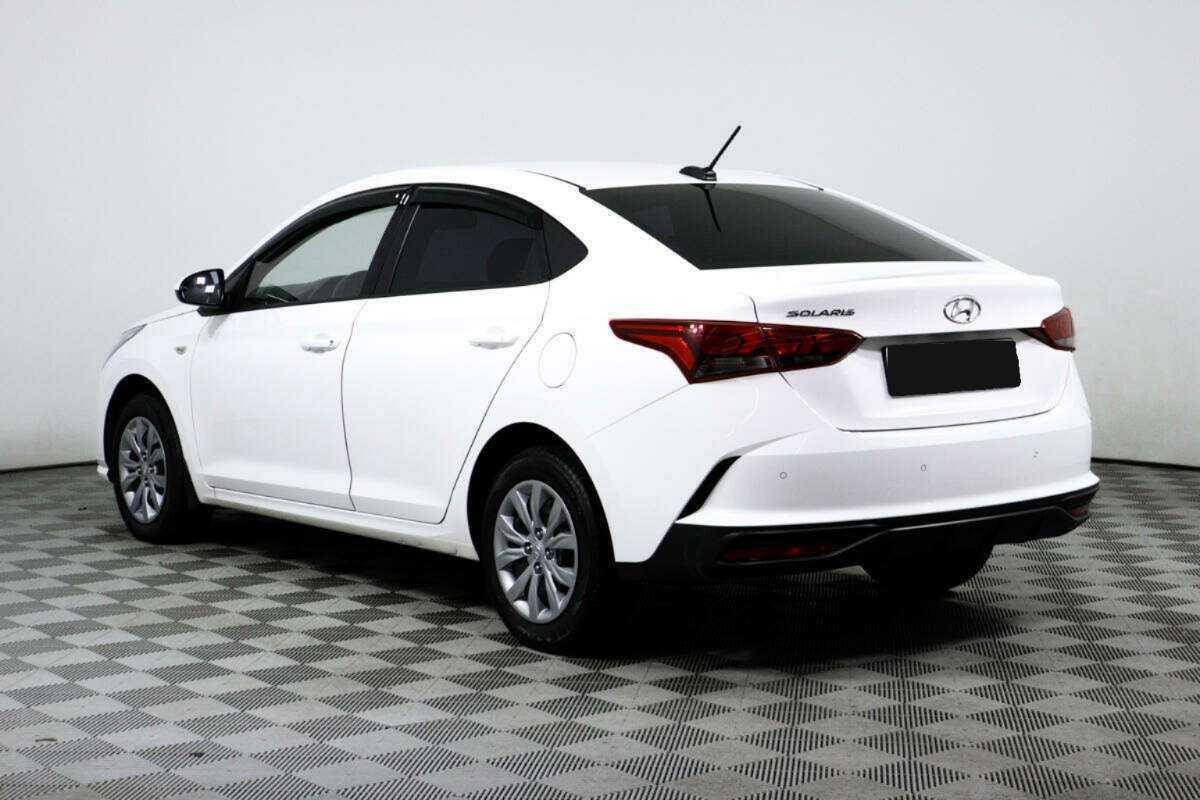 Hyundai Solaris 2021 года с пробегом. Фото: #4