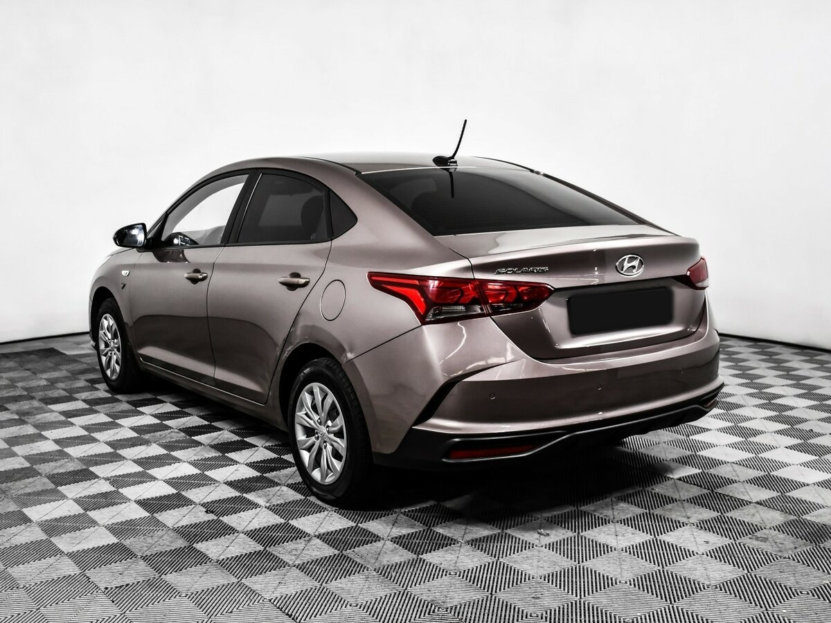 Hyundai Solaris 2020 года с пробегом. Фото: #6