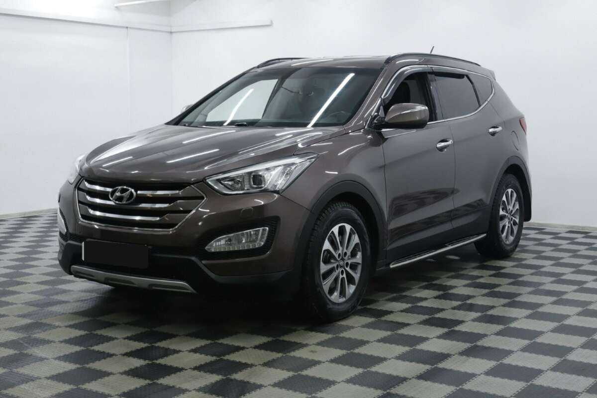Hyundai Santa Fe 2015 года с пробегом. Посмотреть фото