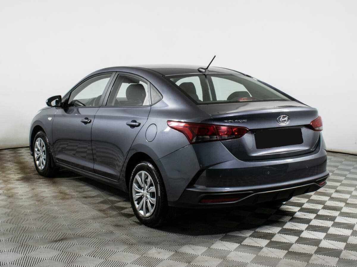 Hyundai Solaris 2021 года с пробегом. Фото: #5