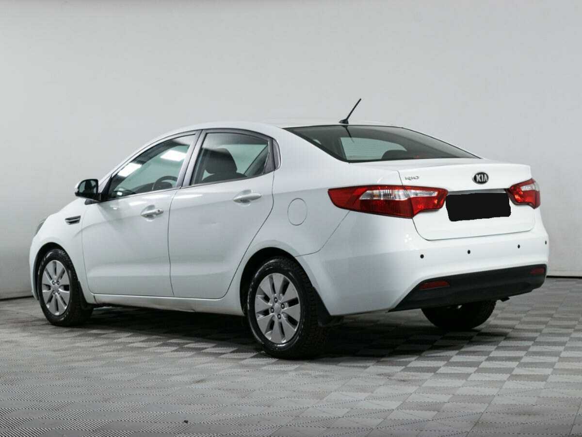 Kia Rio 2013 года с пробегом. Фото: #5