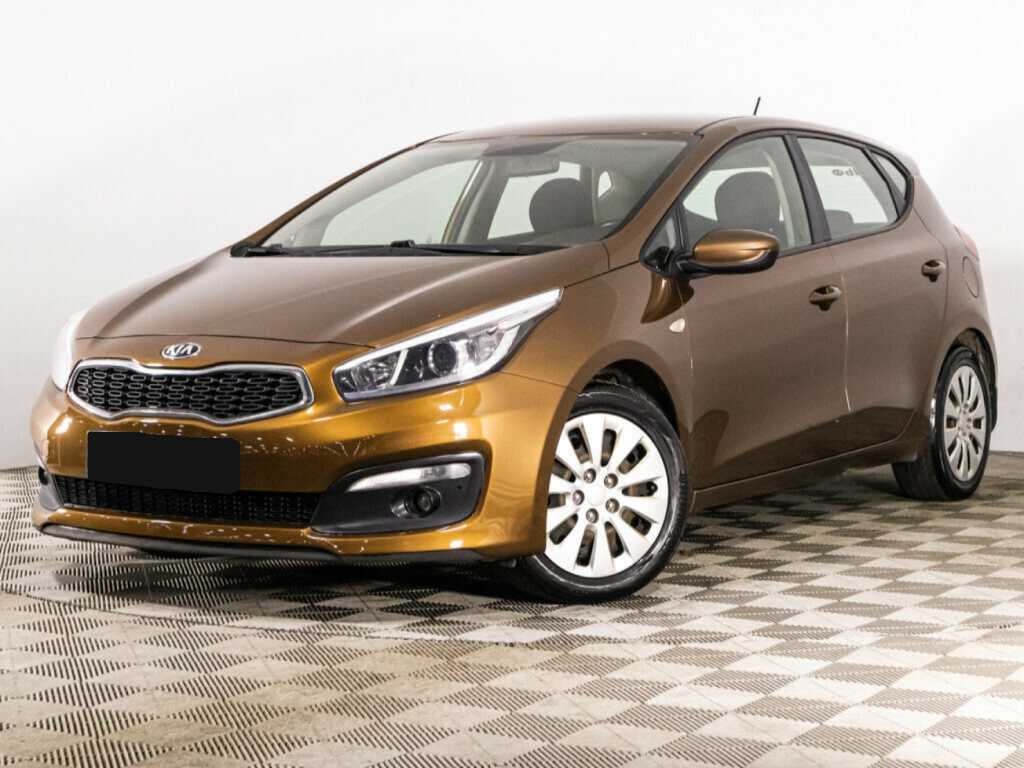 Kia Ceed 2016 года с пробегом. Посмотреть фото