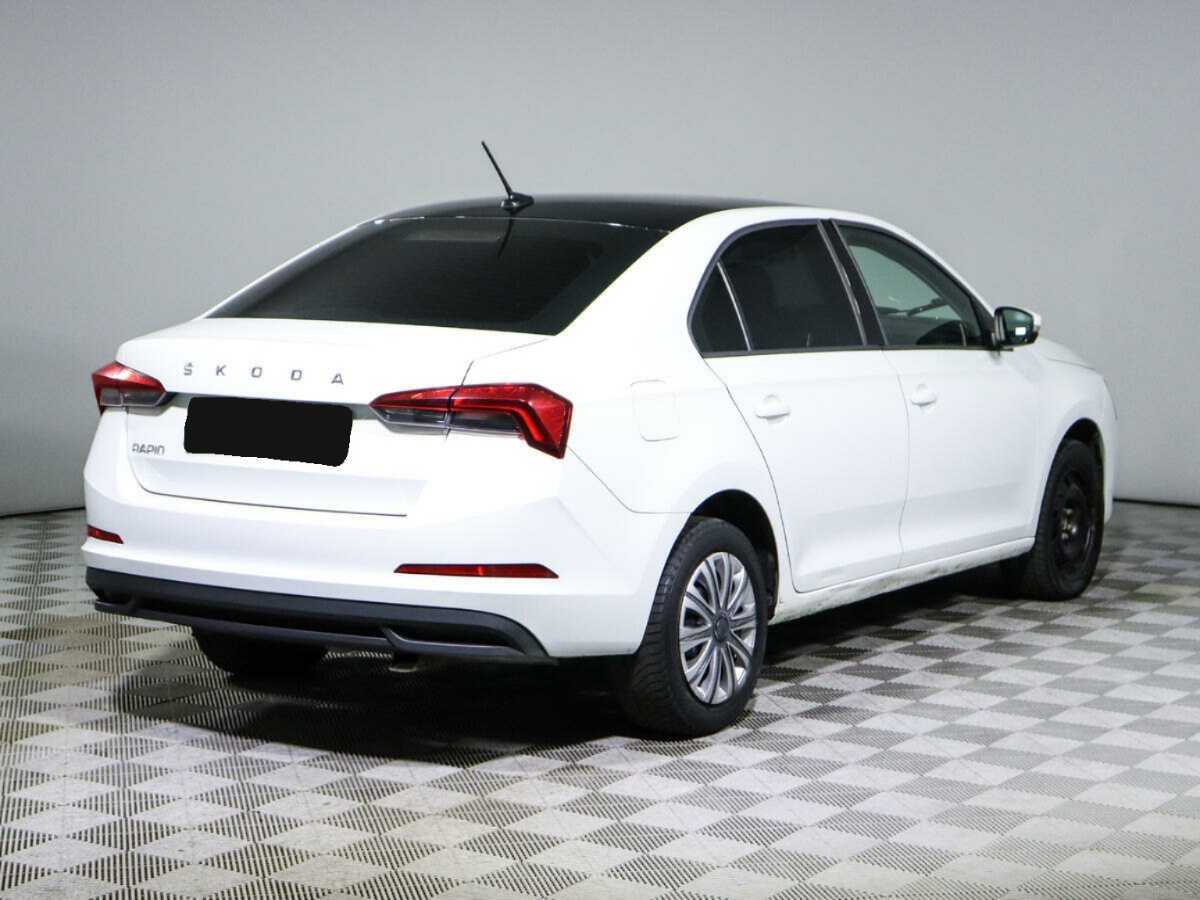 Skoda Rapid 2021 года с пробегом. Фото: #4