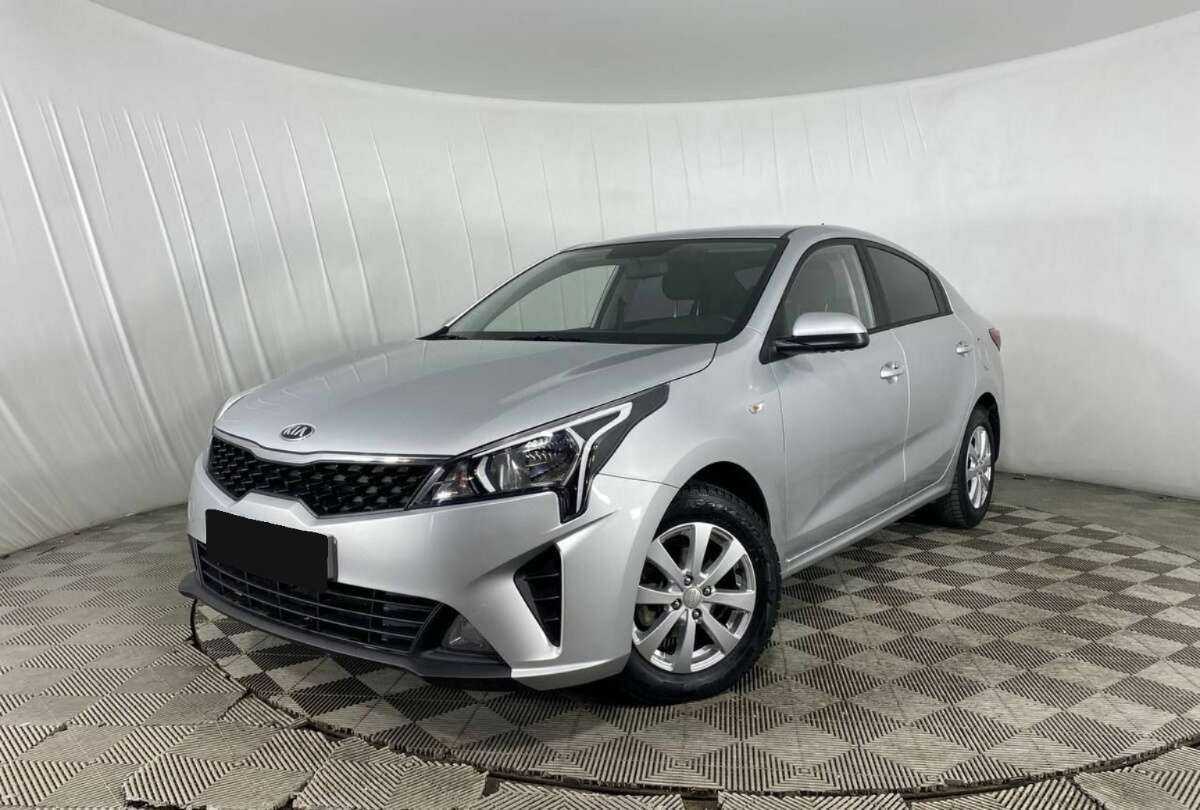Kia Rio 2021 года с пробегом. Посмотреть фото
