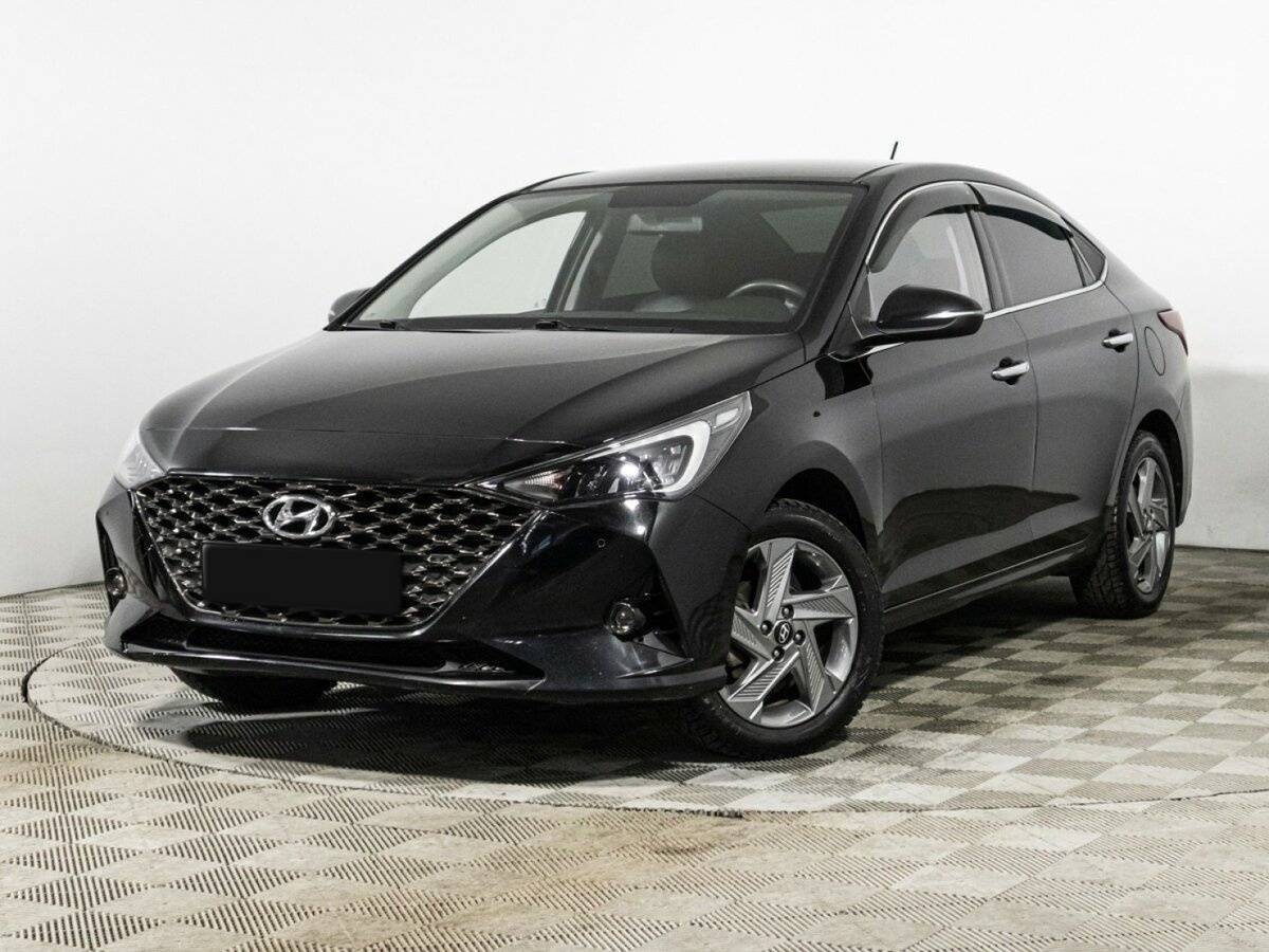 Hyundai Solaris 2020 года с пробегом. Посмотреть фото