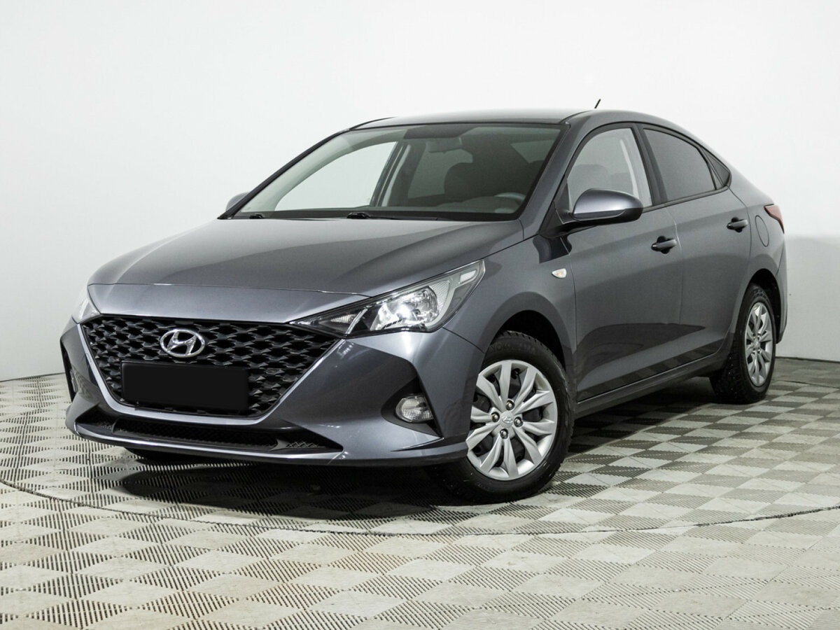Hyundai Solaris 2021 года с пробегом. Посмотреть фото
