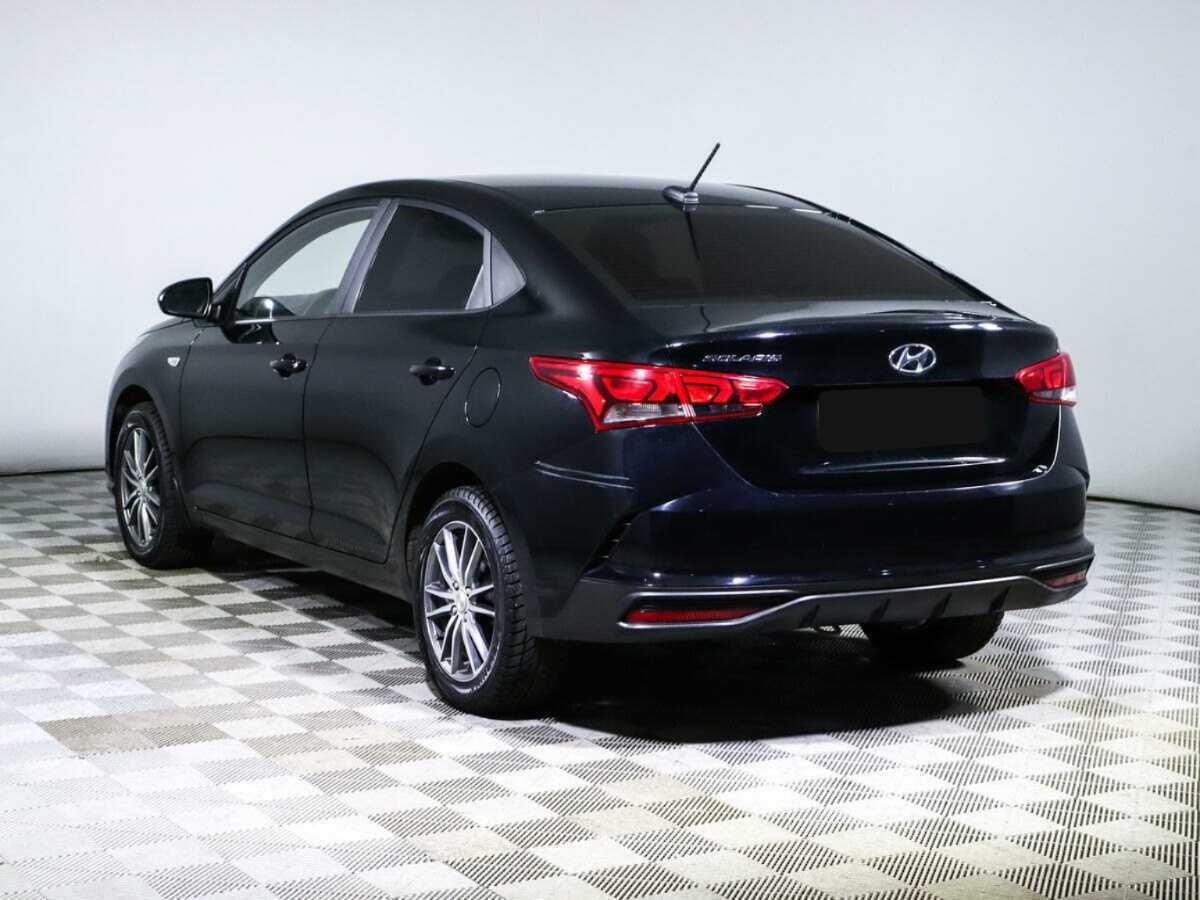 Hyundai Solaris 2021 года с пробегом. Фото: #6