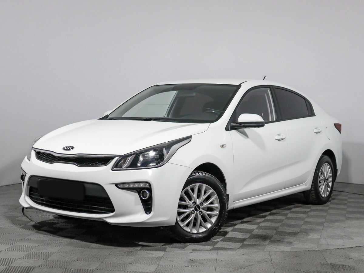 Kia Rio 2018 года с пробегом. Посмотреть фото