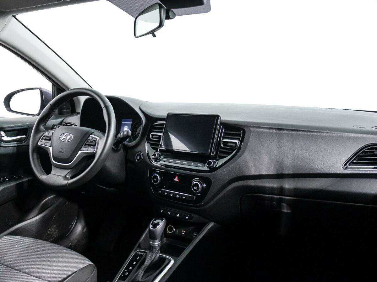 Hyundai Solaris 2021 года с пробегом. Фото: #8