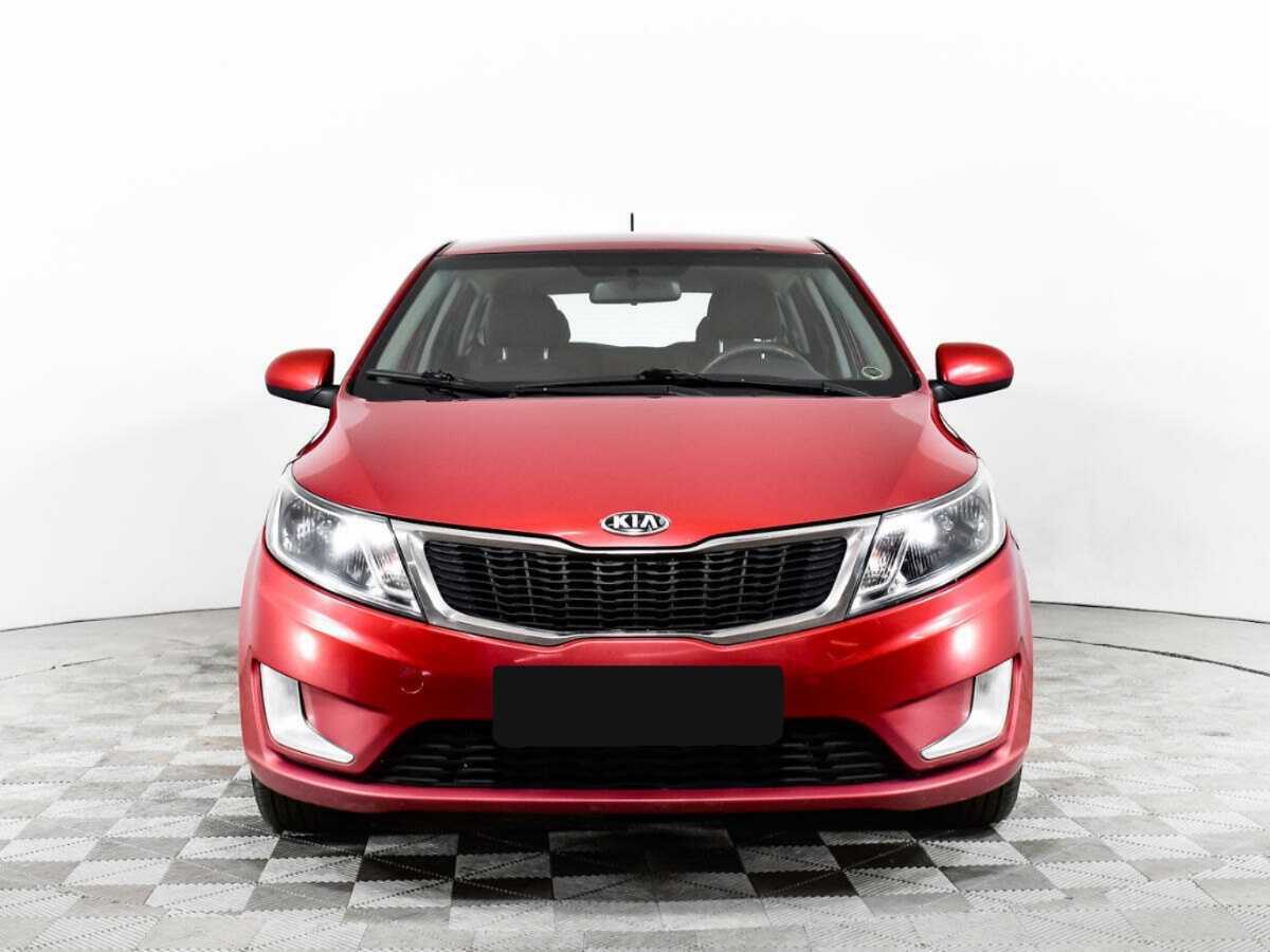 Kia Rio 2013 года с пробегом. Фото: #1