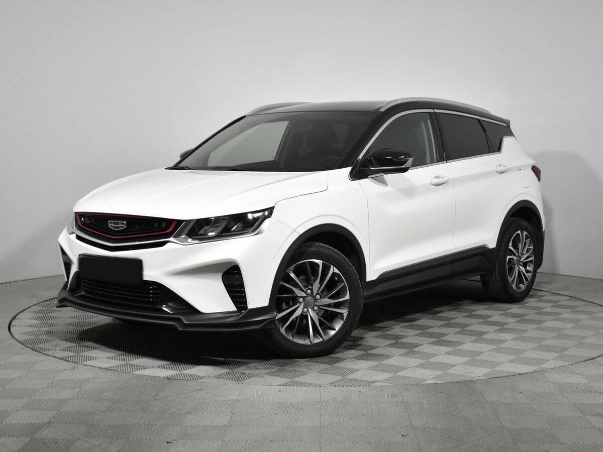 Geely Coolray 2021 года с пробегом. Посмотреть фото