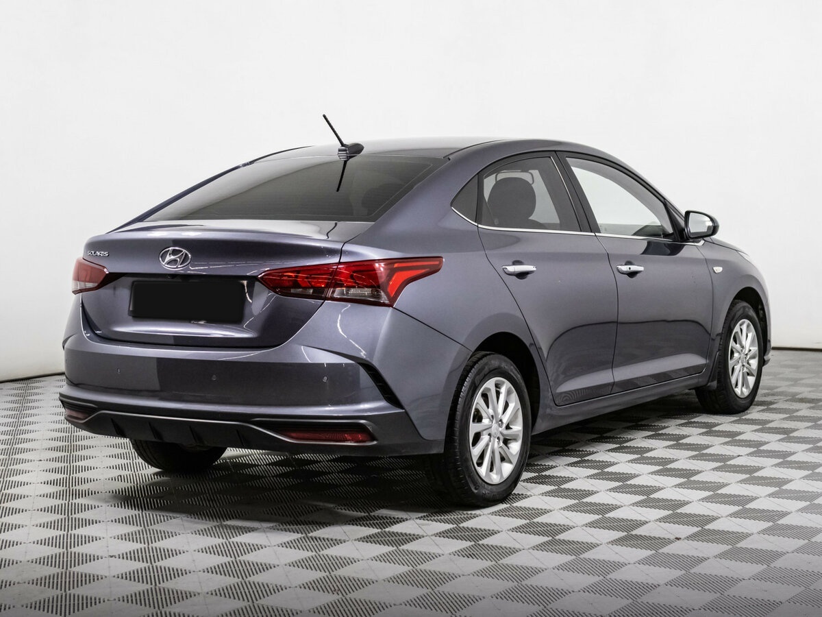 Hyundai Solaris 2021 года с пробегом. Фото: #3