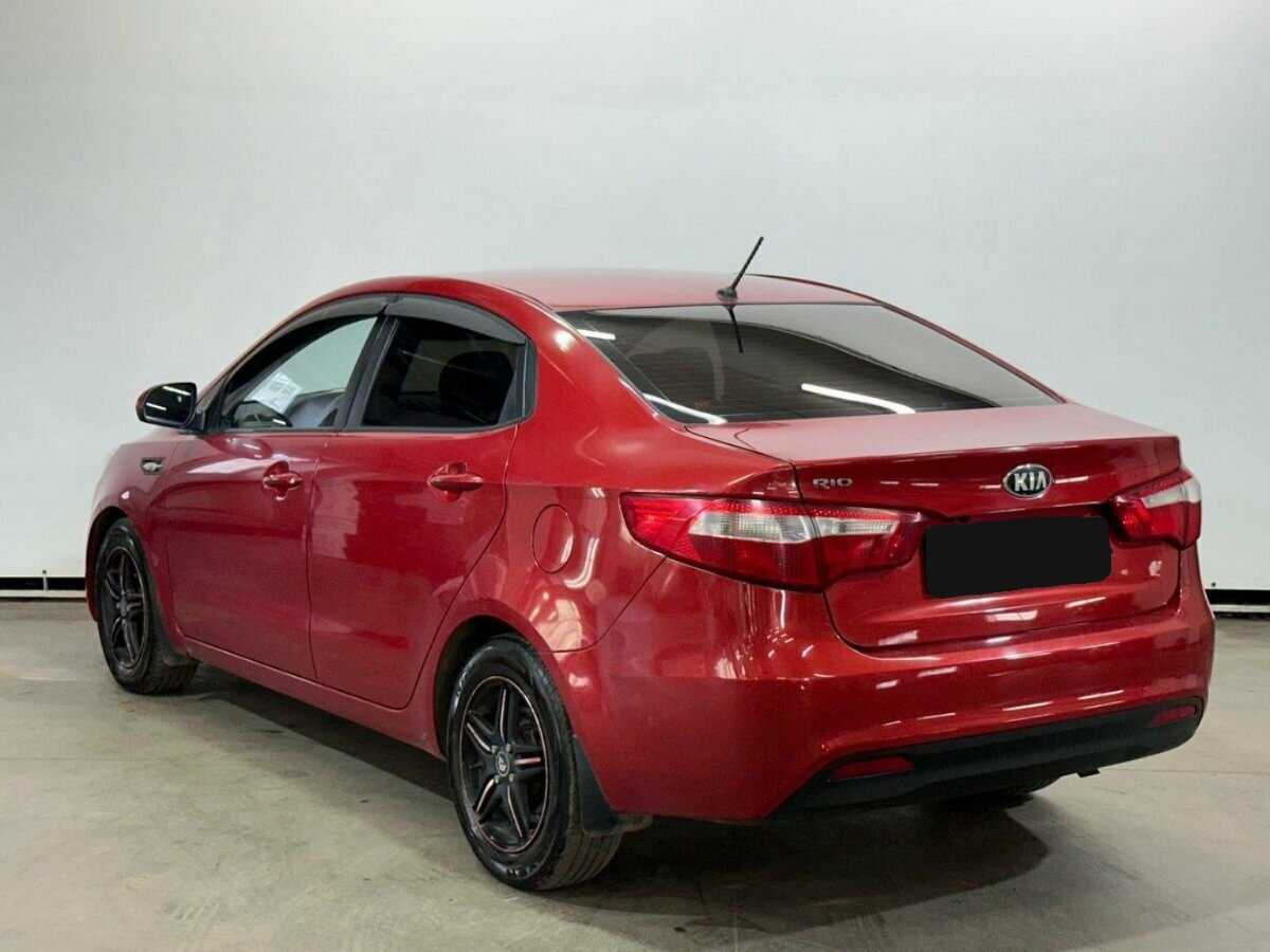 Kia Rio 2013 года с пробегом. Фото: #6