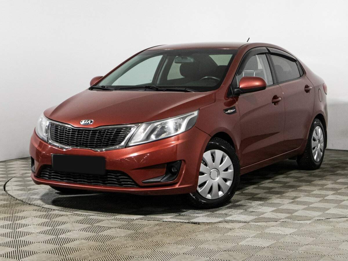 Kia Rio 2014 года с пробегом. Посмотреть фото