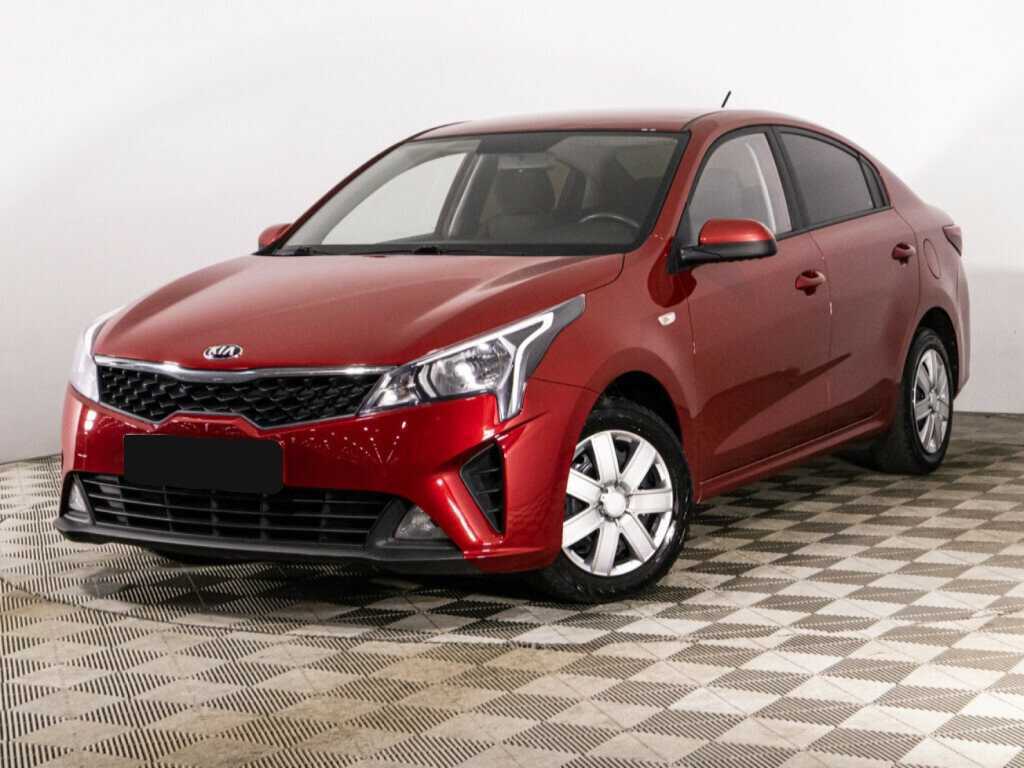 Kia Rio 2021 года с пробегом. Посмотреть фото