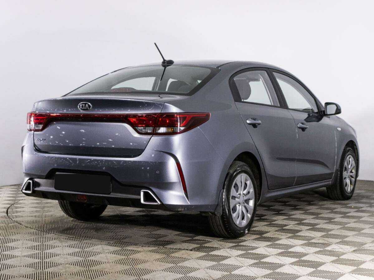 Kia Rio 2021 года с пробегом. Фото: #4