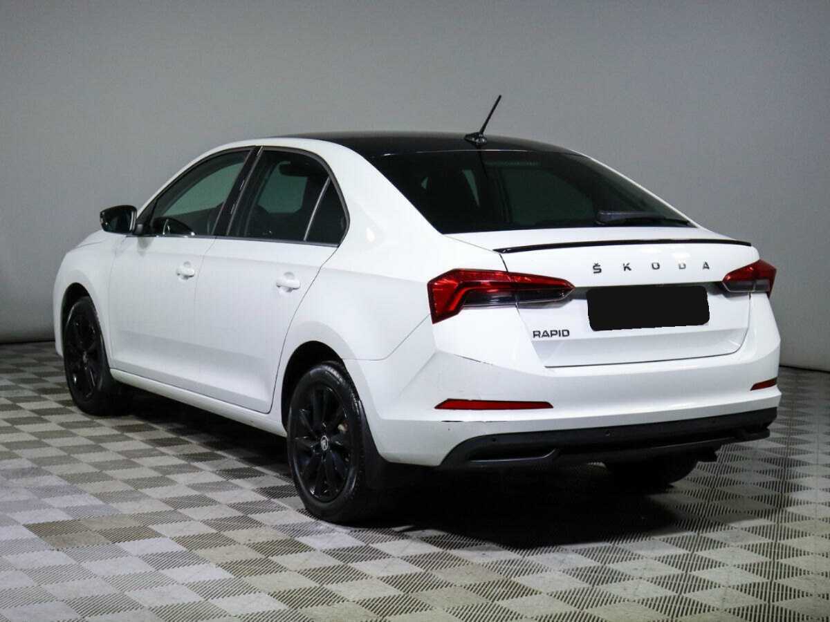 Skoda Rapid 2022 года с пробегом. Фото: #6