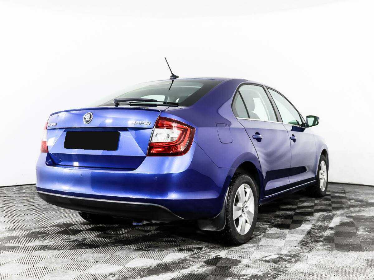 Skoda Rapid 2017 года с пробегом. Фото: #4