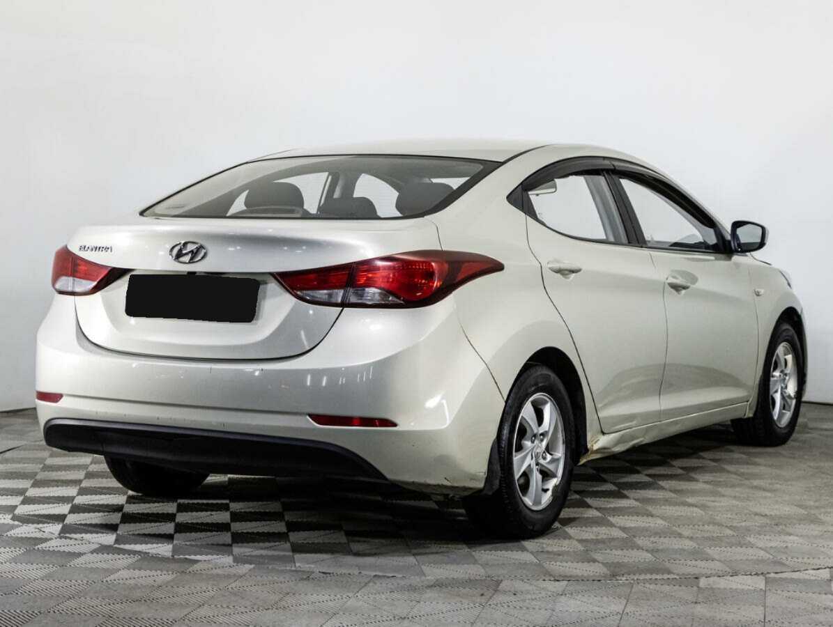 Hyundai Elantra 2015 года с пробегом. Фото: #4