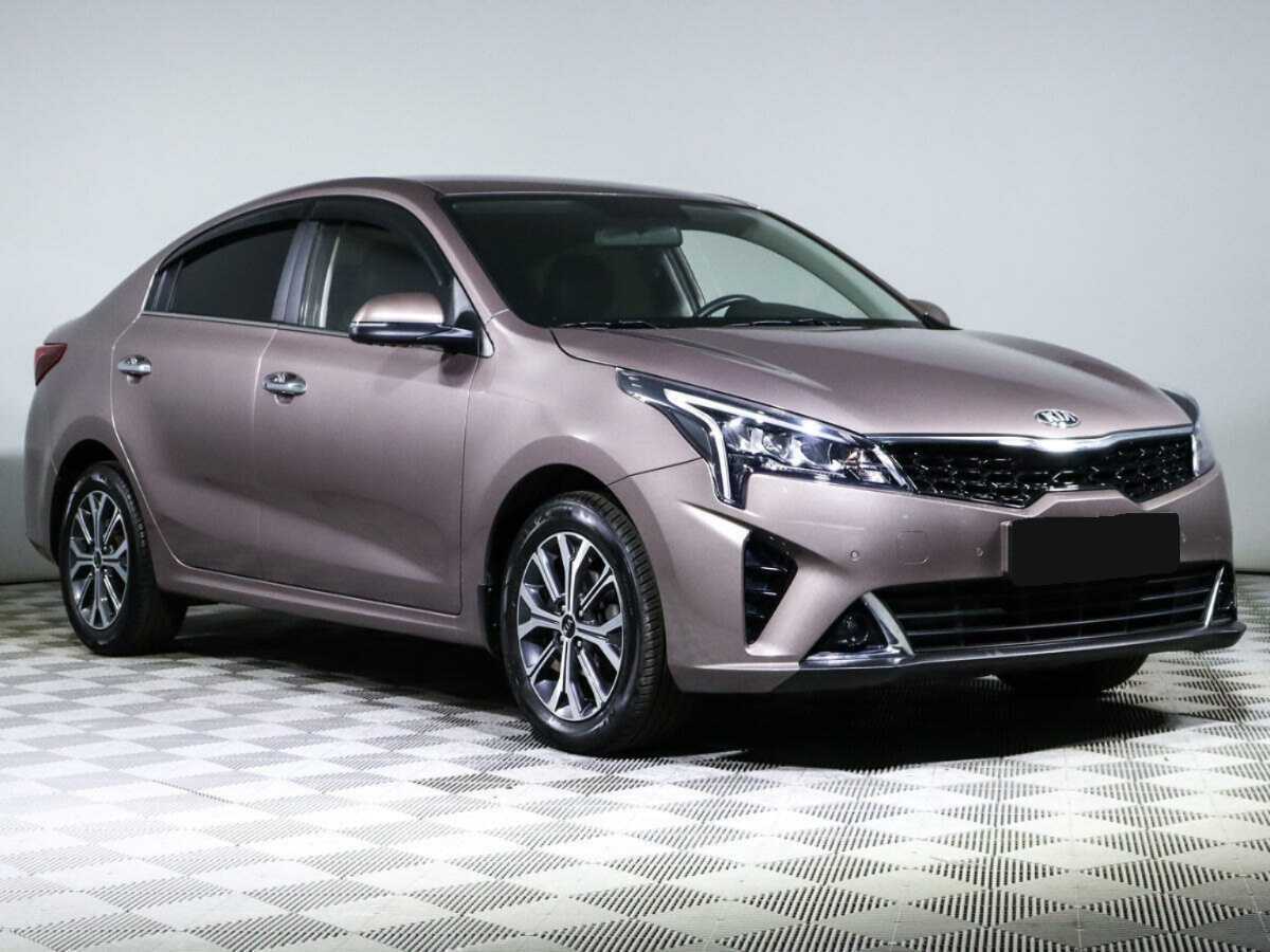 Kia Rio 2021 года с пробегом. Фото: #2