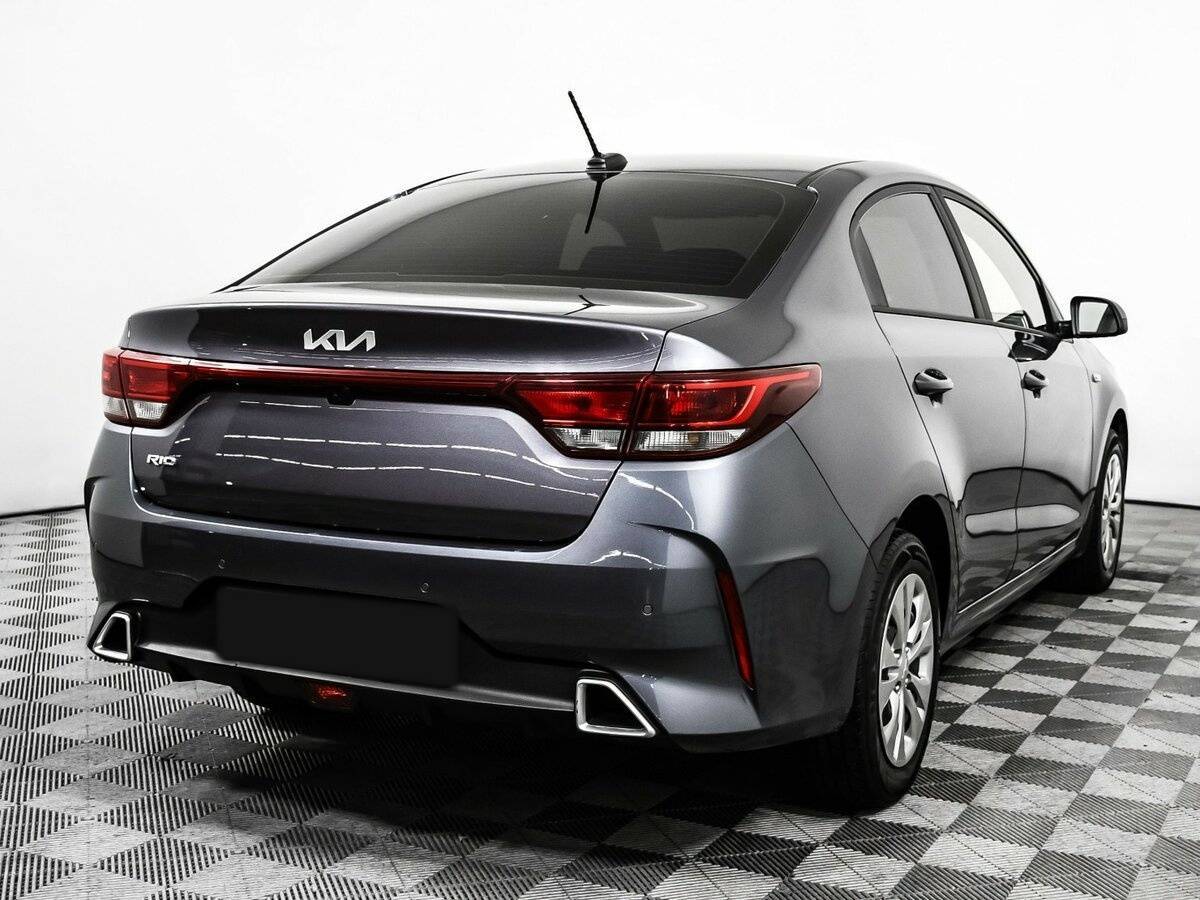 Kia Rio 2022 года с пробегом. Фото: #4