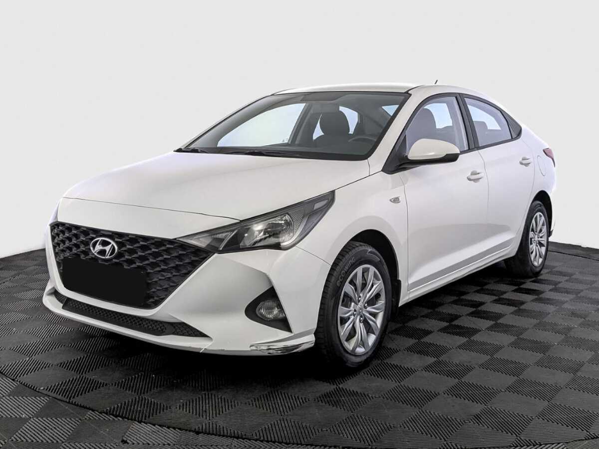 Hyundai Solaris 2021 года с пробегом. Посмотреть фото