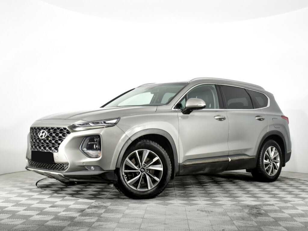Hyundai Santa Fe 2019 года с пробегом. Посмотреть фото