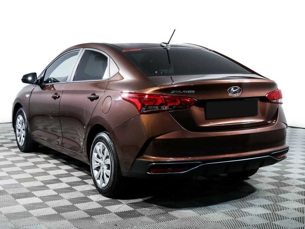 Hyundai Solaris 2021 года с пробегом. Фото: #6