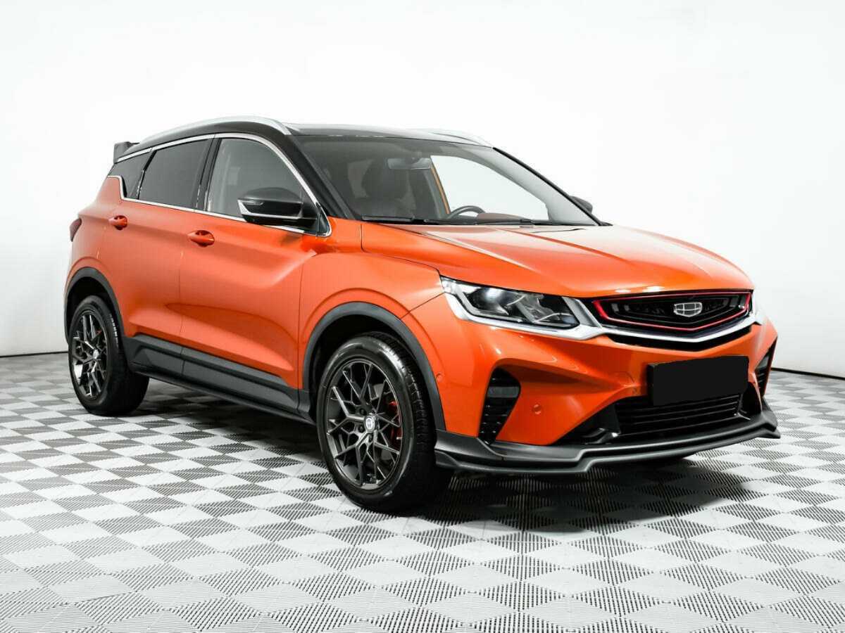 Geely Coolray 2022 года с пробегом. Фото: #2