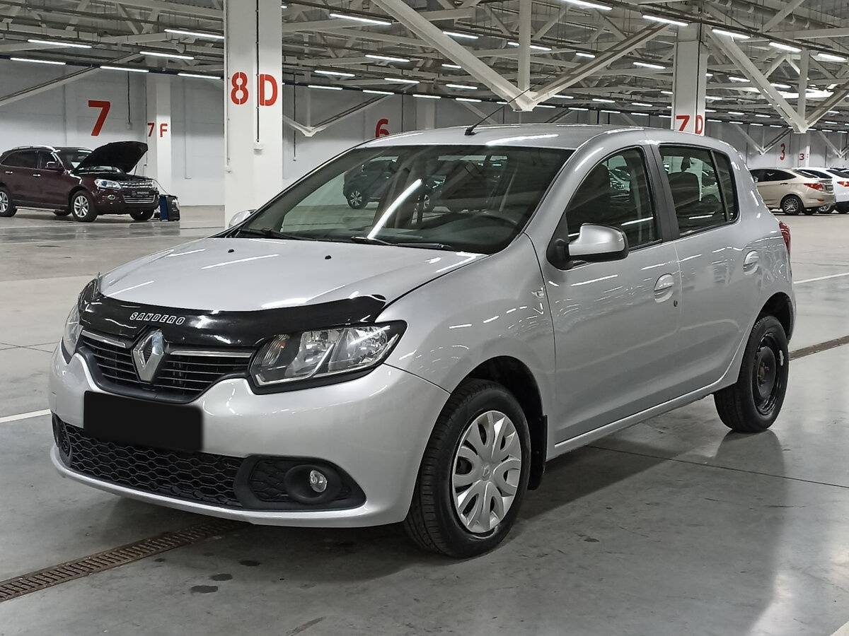 Renault Sandero 2017 года с пробегом. Посмотреть фото