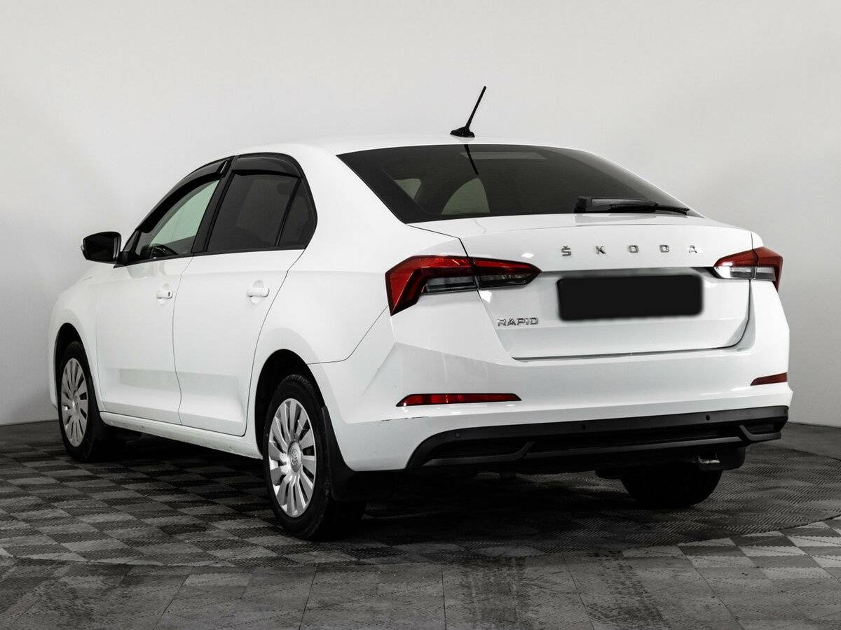 Skoda Rapid 2020 года с пробегом. Фото: #5