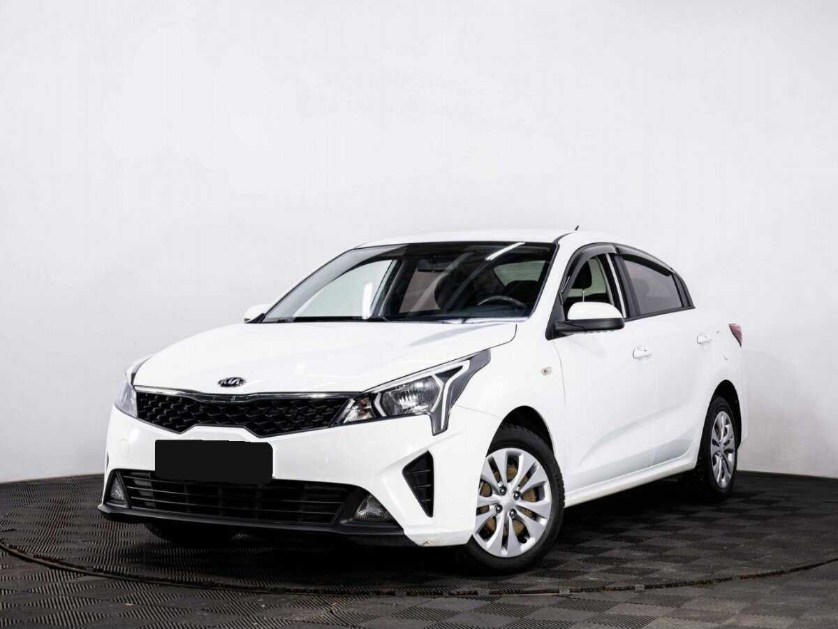 Kia Rio 2021 года с пробегом. Посмотреть фото