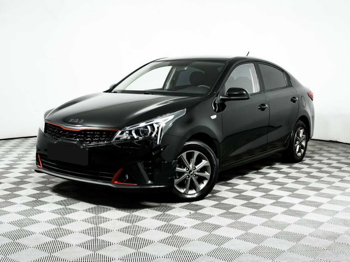 Kia Rio 2021 года с пробегом. Посмотреть фото